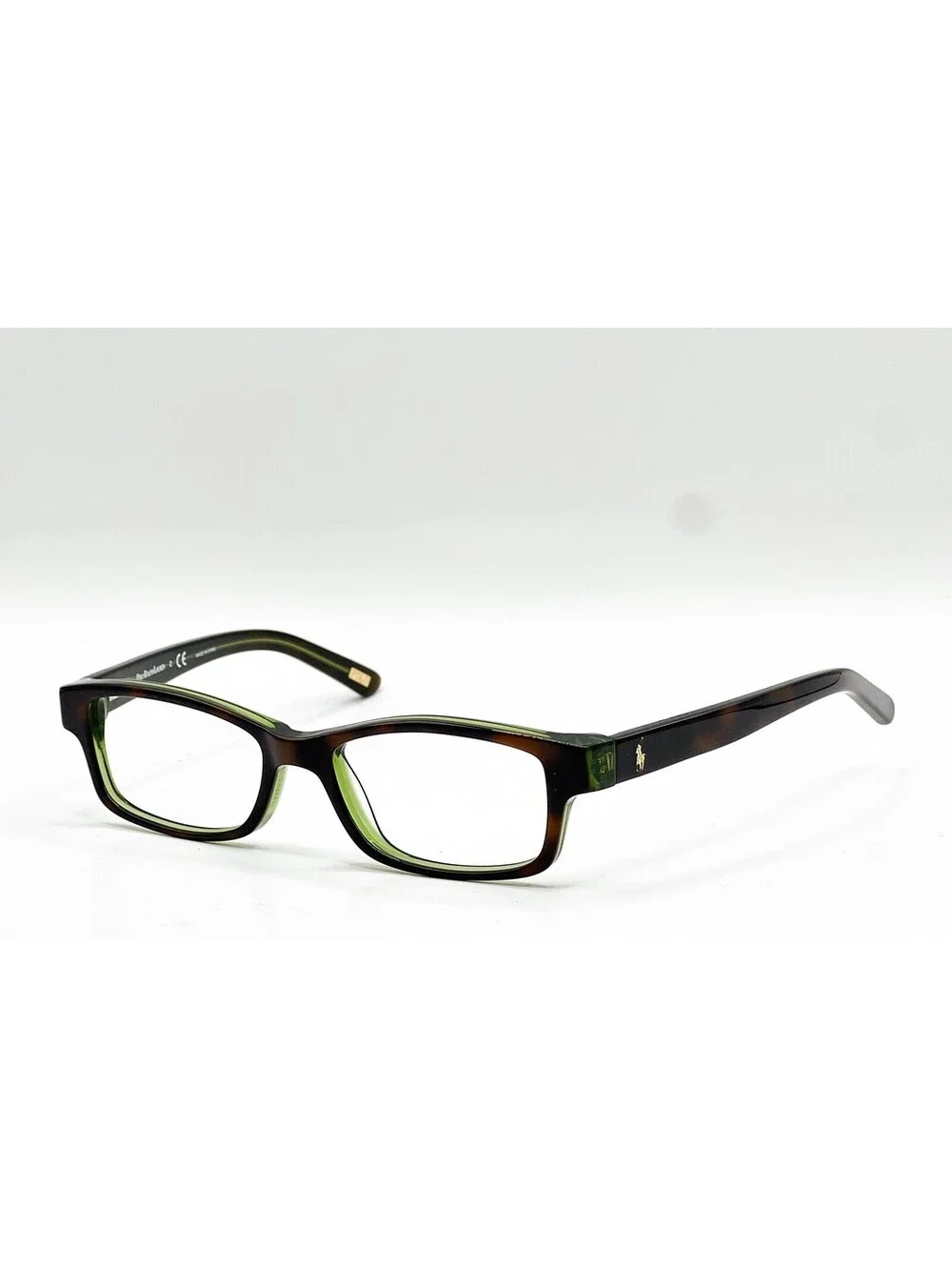 Polo Ralph Lauren 8518 597 Dark Tortoise On Green Authentic Eyeglasses 46-15-125